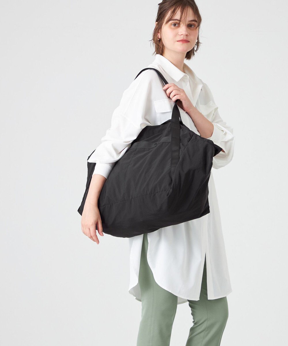 LA BAGAGERIE 【MONICA】ダブルハンドル　パッカブルビッグバッグ 