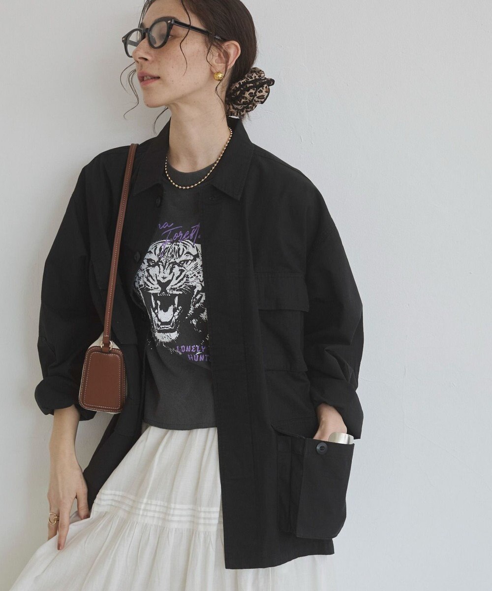 WEGO 【ANGIE VINTAGE】ミリタリー シャツジャケット 