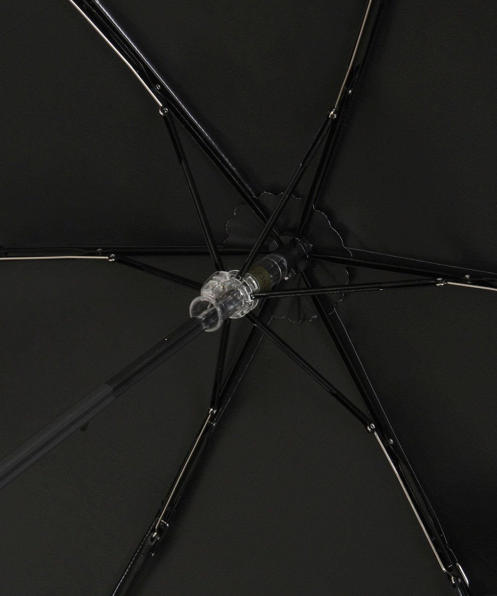 MOONBAT 【WEB限定/ 遮光率100％/遮熱/UV】POLO RALPH LAUREN（ポロ ラルフローレン）晴雨兼用日傘 ワンポイント ポロポニー ストライプ 折りたたみ傘 