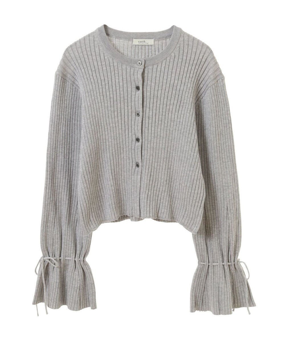 earth music&ecology キャンディースリーブカーディガン 