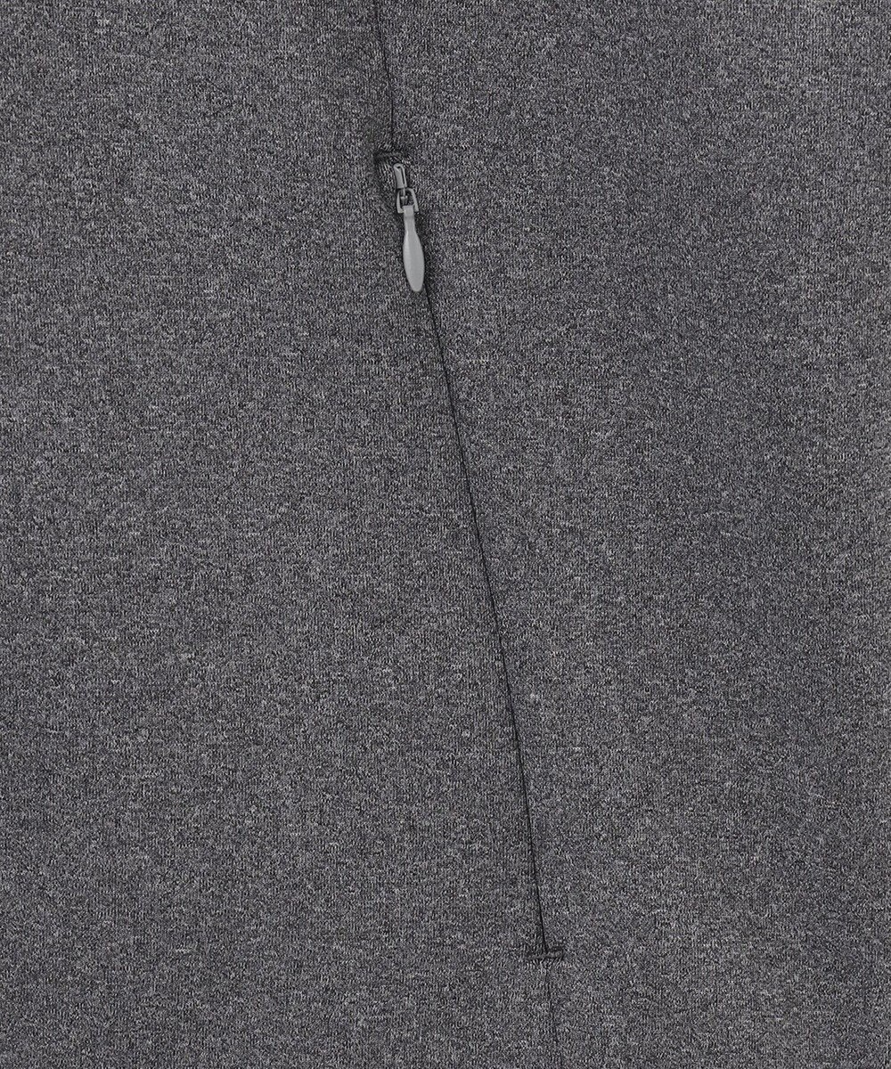 PW CIRCULUS 【MEN】【洗える/吸汗速乾/ストレッチ】ダンボール ロゴ ジップアップ パーカー 