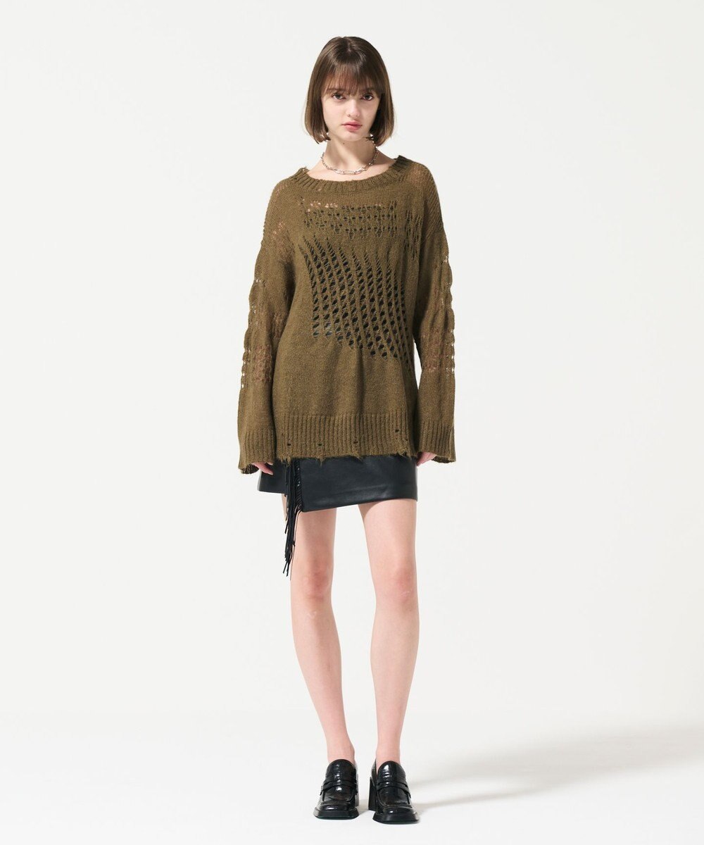 GRACE CONTINENTAL グランジニットトップ 