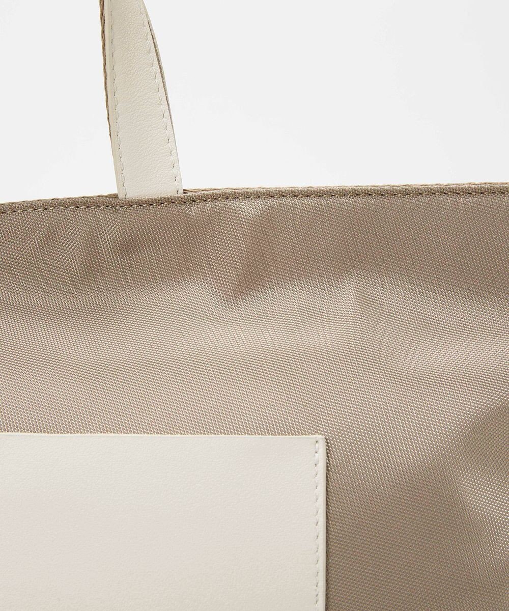 TOPKAPI 【Breath TOPKAPI sis】【WEB限定】ナイロン レザーポケット トートバッグ ショルダー付き A4 / 軽量 / CALM カーム 