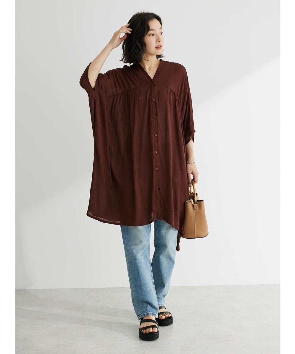 Green Parks Ｉ　レーヨンクレープチュニック 