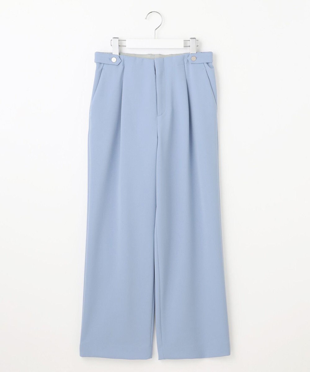 J.PRESS LADIES 【洗える】ノルディスバックスキン ワイド パンツ 