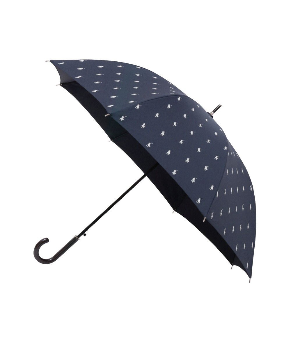 MOONBAT 【WEB限定/ジャンプ傘】POLO RALPH LAUREN（ポロ ラルフローレン）長傘  ポロポニー プリント 