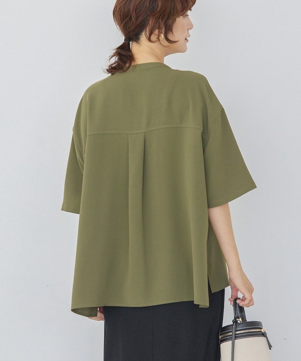 AMERICAN HOLIC ミリタリーWポケットスキッパーシャツ 