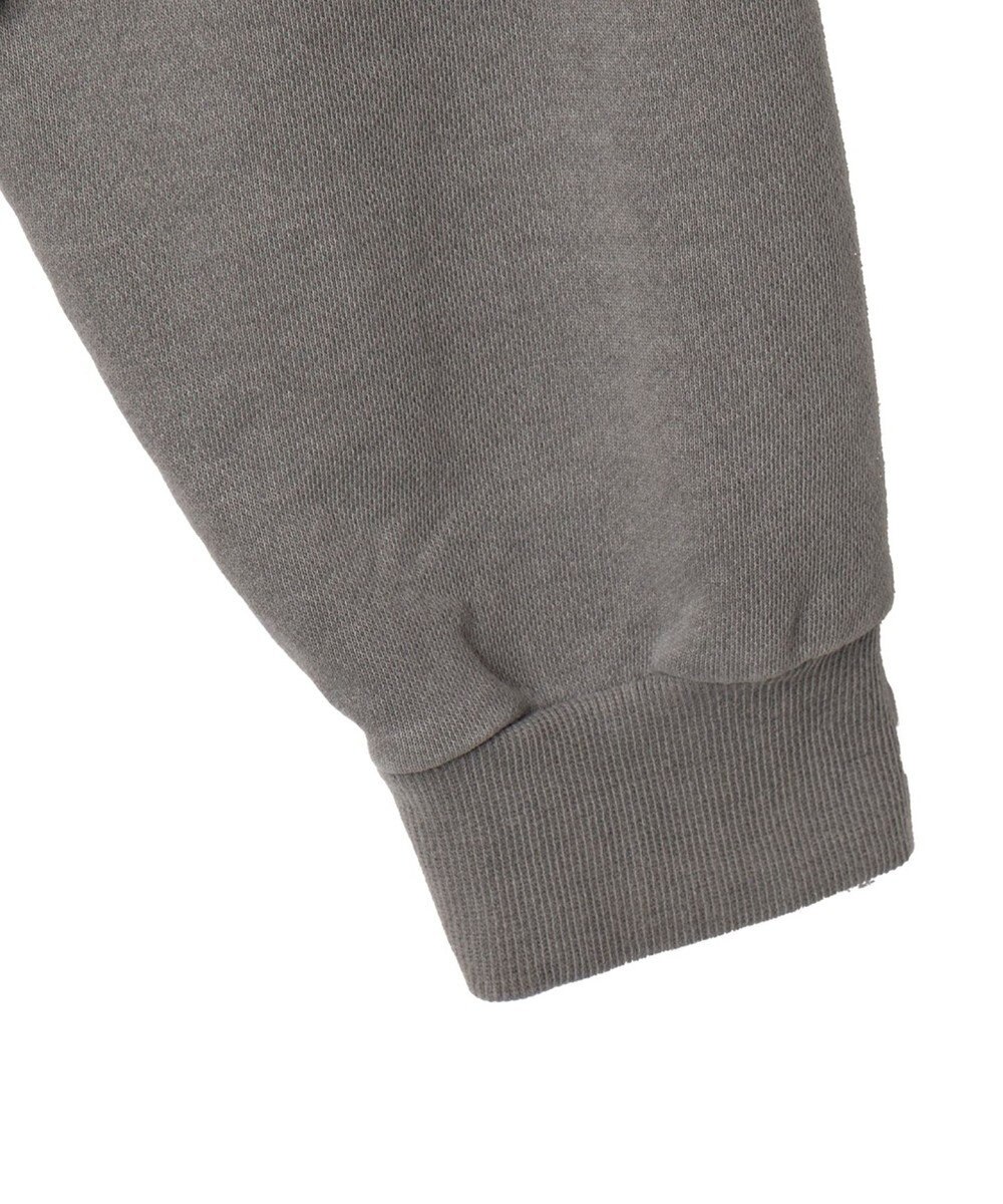 WEGO 【ユニセックス着用ITEM】ピグメントダメージアップリケZIPパーカー 