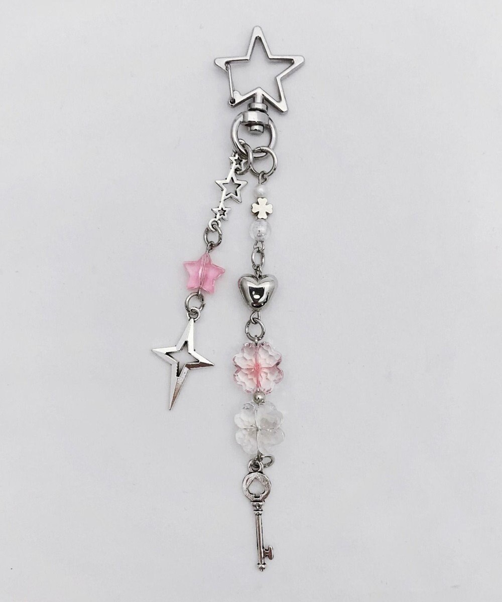 WEGO スタークローバービーズキーホルダー 