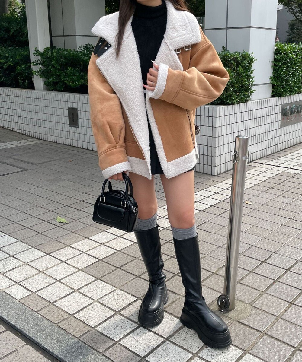 WEGO ボアフライトジャケット 