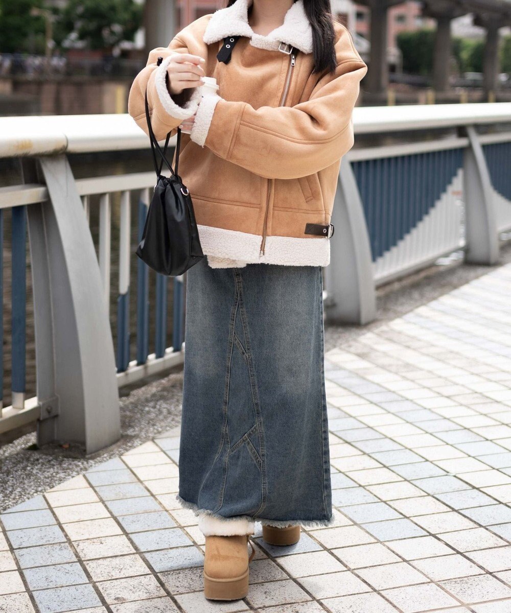 WEGO ボアフライトジャケット 