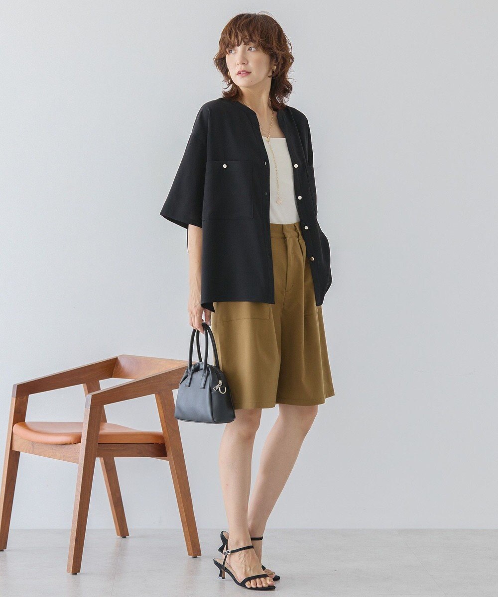 AMERICAN HOLIC ミリタリーWポケットスキッパーシャツ 