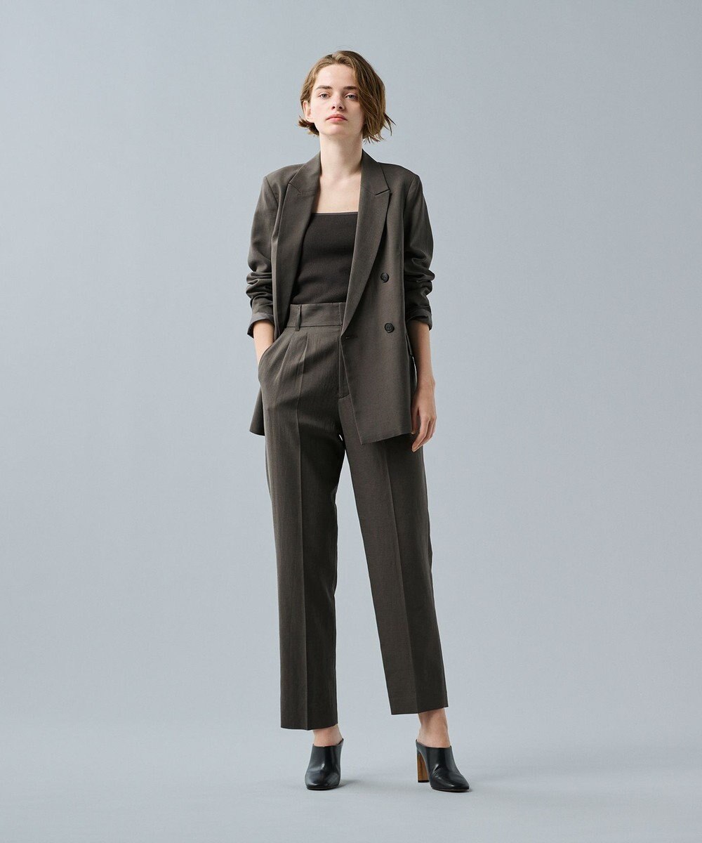 uncrave リブ キャミソール(カップ付き) 