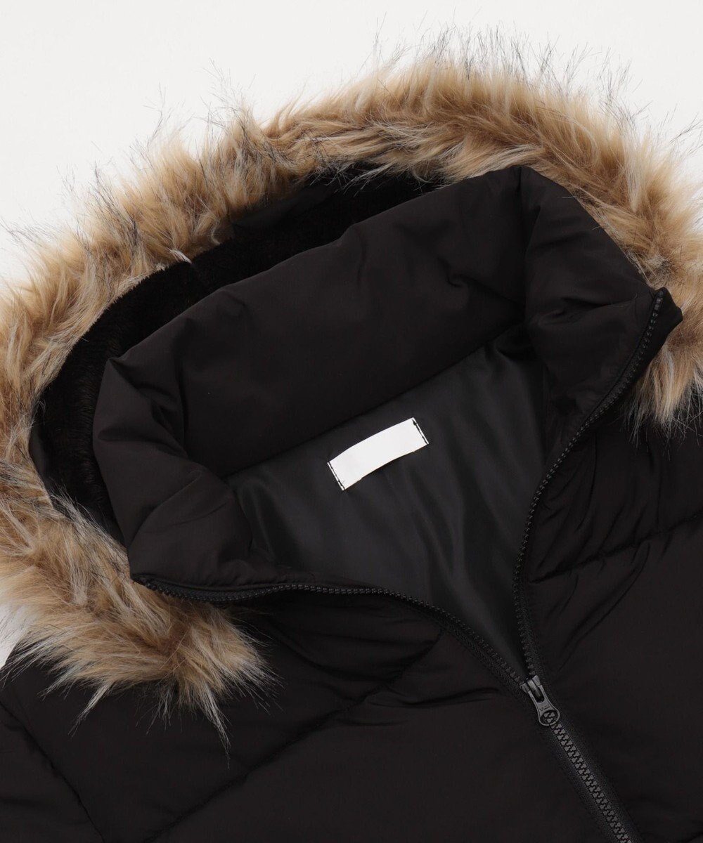 WEGO 【25年秋冬新作/SMサイズ展開】2WAYファーフードショートパファーブルゾン 