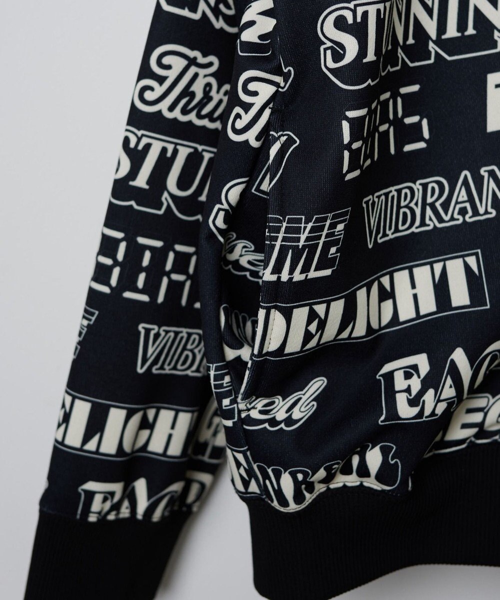 WEGO 総柄BIGプルパーカー 