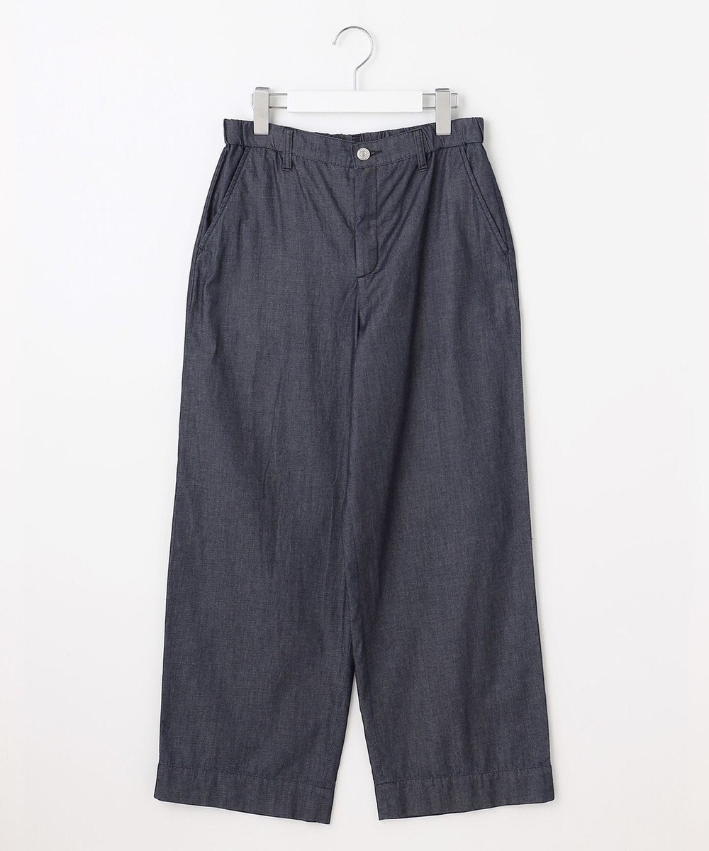 J.PRESS LADIES S 【洗える】4oz Light Denim ストレート パンツ 