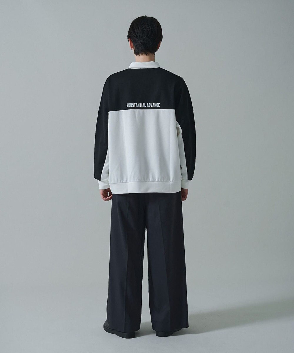 WEGO ドルマンポンチハーフZIPプルオーバー 