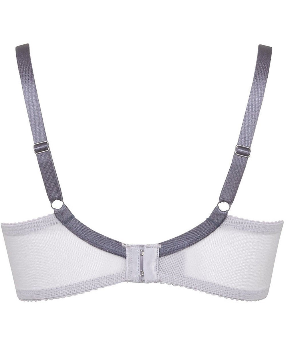 WACOAL 【リボンブラ 脇すっきり】 ブラジャー 脇高設計 着やせシルエット 谷間をメイクしてキープ Gカップまで対応 大きいサイズ レディース BRB433 /ワコール 