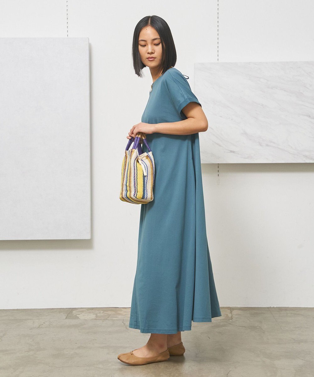 J.PRESS YORK STREET 【WOMEN】キャップスリーブ ワンピース 