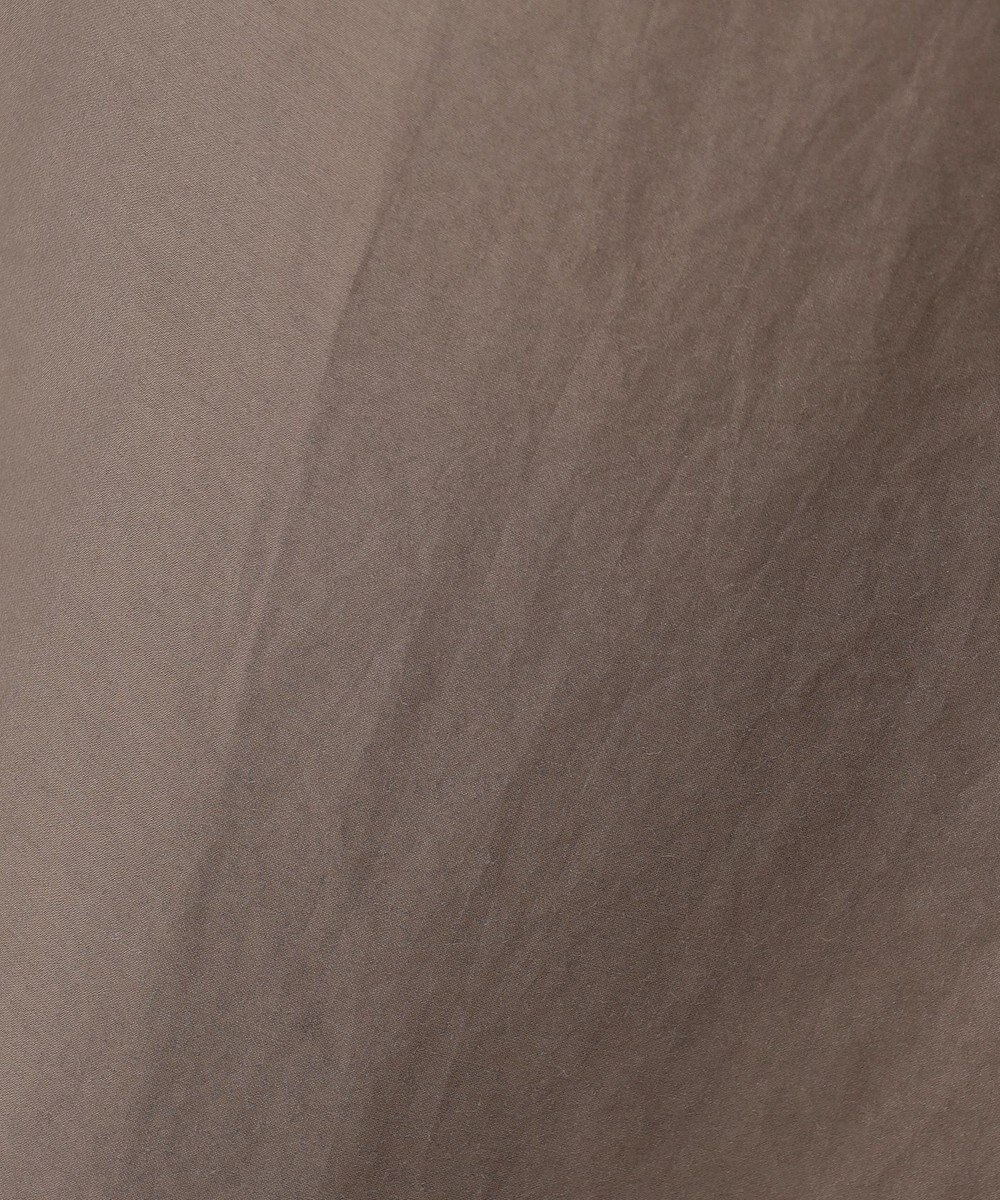 23区 【先行予約】ナイロンコットンタフタ シャツワンピース 