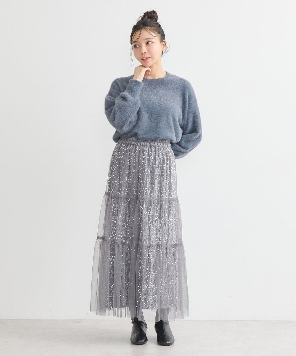 earth music&ecology マルチウェイスパンコールスカート 