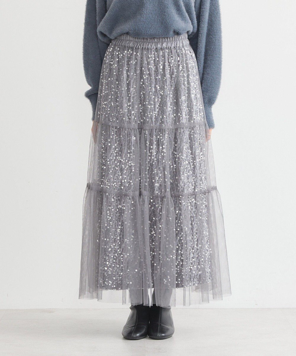 earth music&ecology マルチウェイスパンコールスカート 