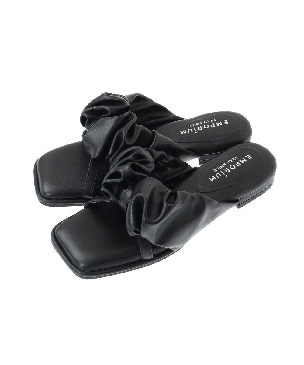 Green Parks ＥＴＳ．合皮パフサンダル 