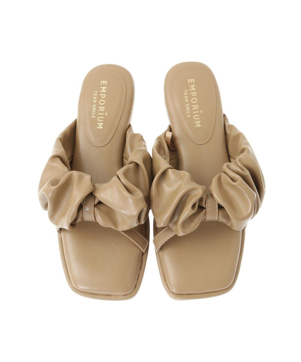 Green Parks ＥＴＳ．合皮パフサンダル 