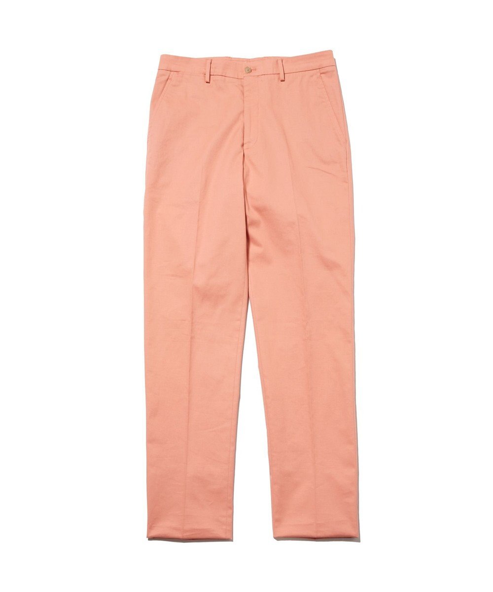 J.PRESS MEN 洗練されたデザインと機能性【ストレッチ】トリコチン ステムテーパード パンツ 