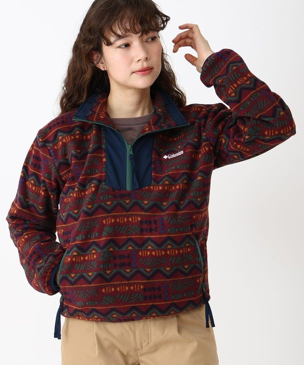 Columbia Columbia/ ウィメンズセコイアグローブプリントハーフジップ /コロンビア 