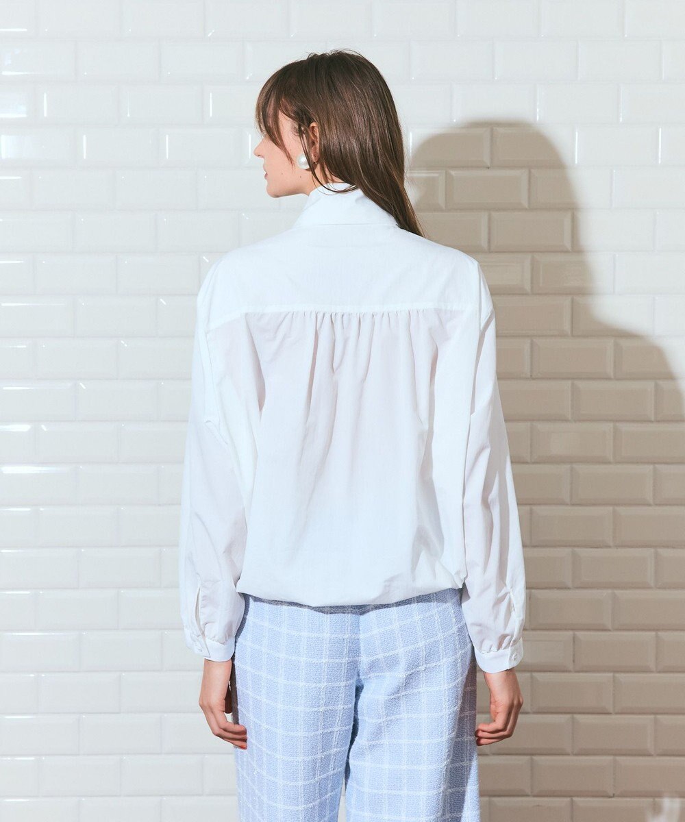 GRACE CONTINENTAL ボウタイシャツブルゾン 