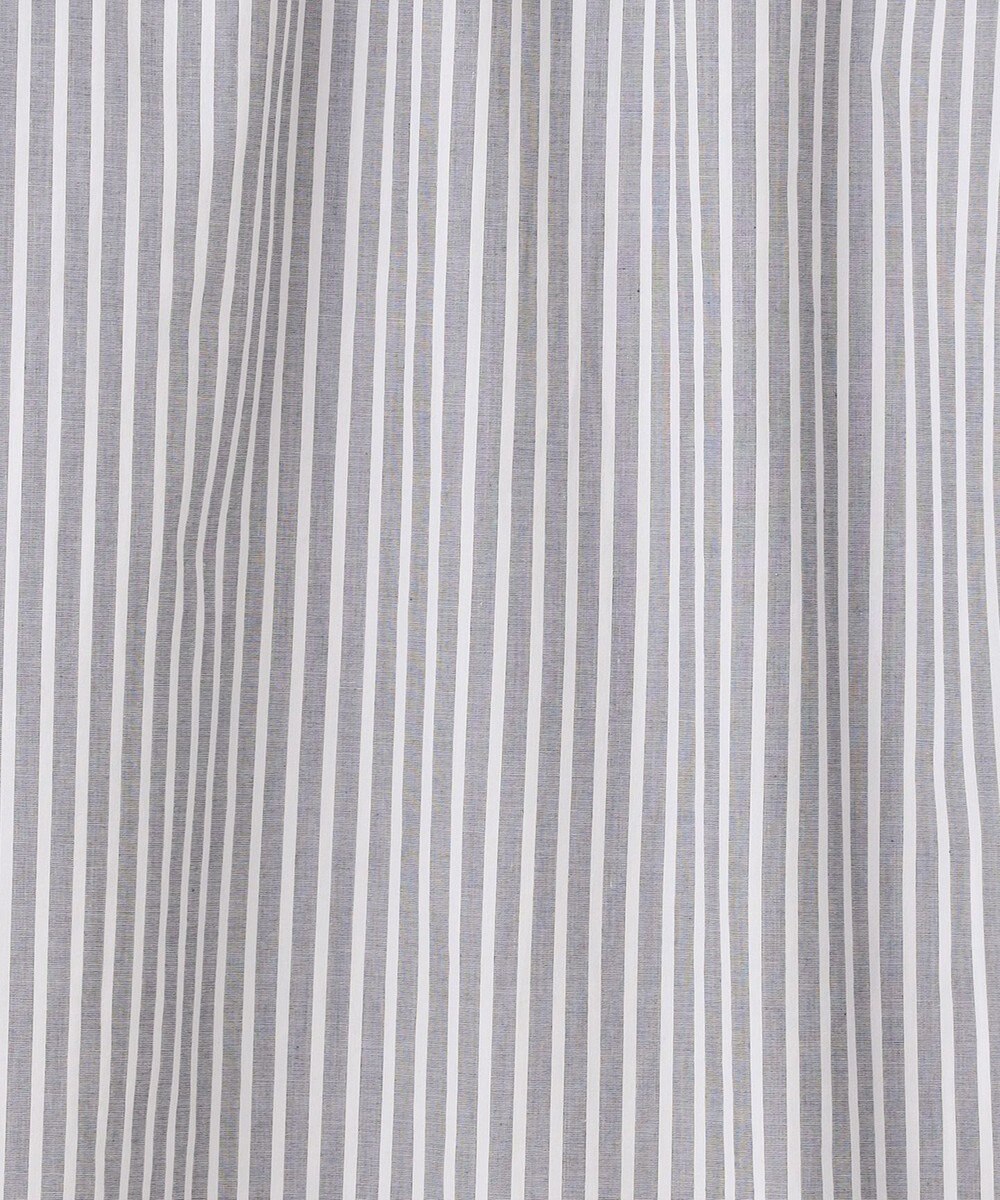 J.PRESS YORK STREET 【WOMEN】バックボタン ストライプブラウス 