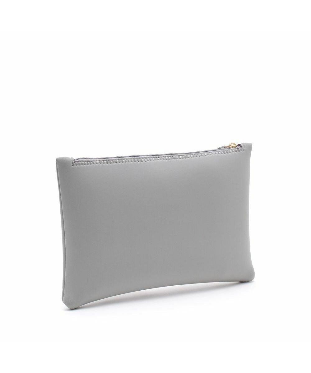 A.D.M.J. 【魔法の様に軽い】マジックライト/イタリアンファブリックステッチ刺しゅうフラットポーチ2セット(S・M) 