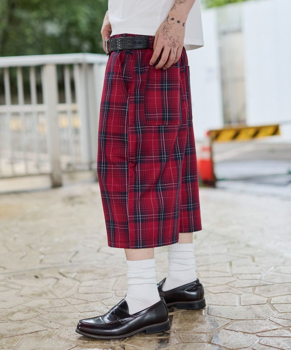 WEGO バギーチェックショーツ 