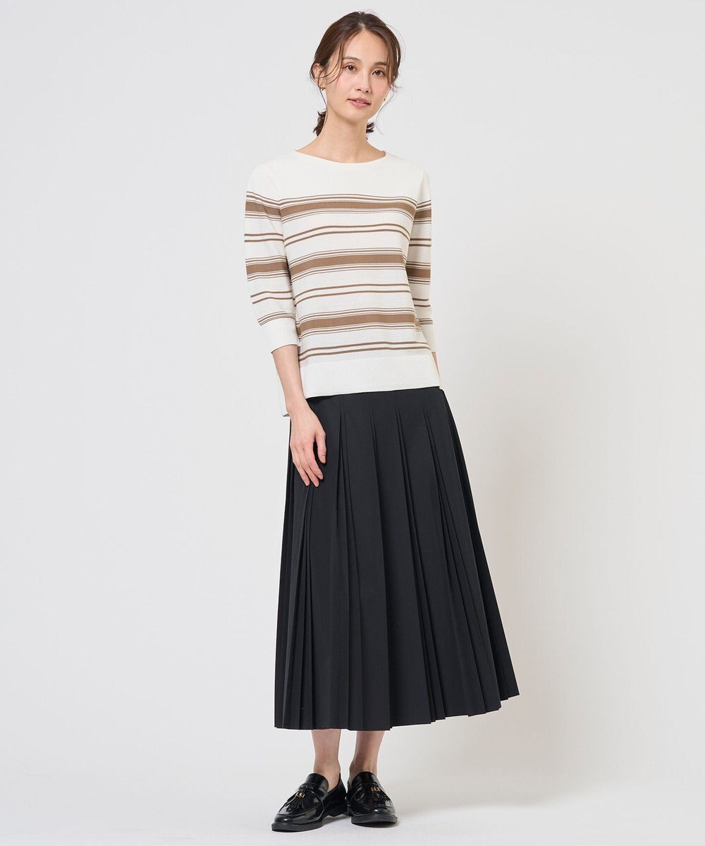 J.PRESS LADIES S 【WEB限定カラーあり】TC ライトタンブラー プリーツ スカート 