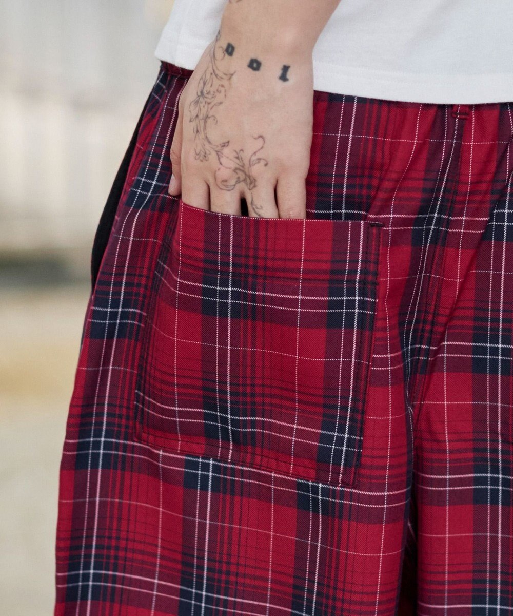 WEGO バギーチェックショーツ 
