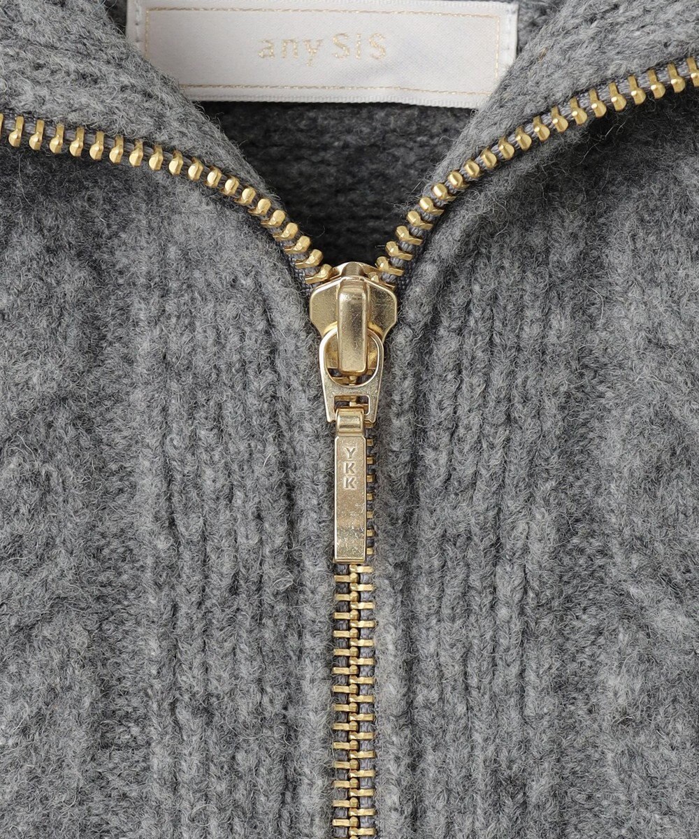 ANY SIS L 【2WAY】ケーブルベストSETニット ワンピース 