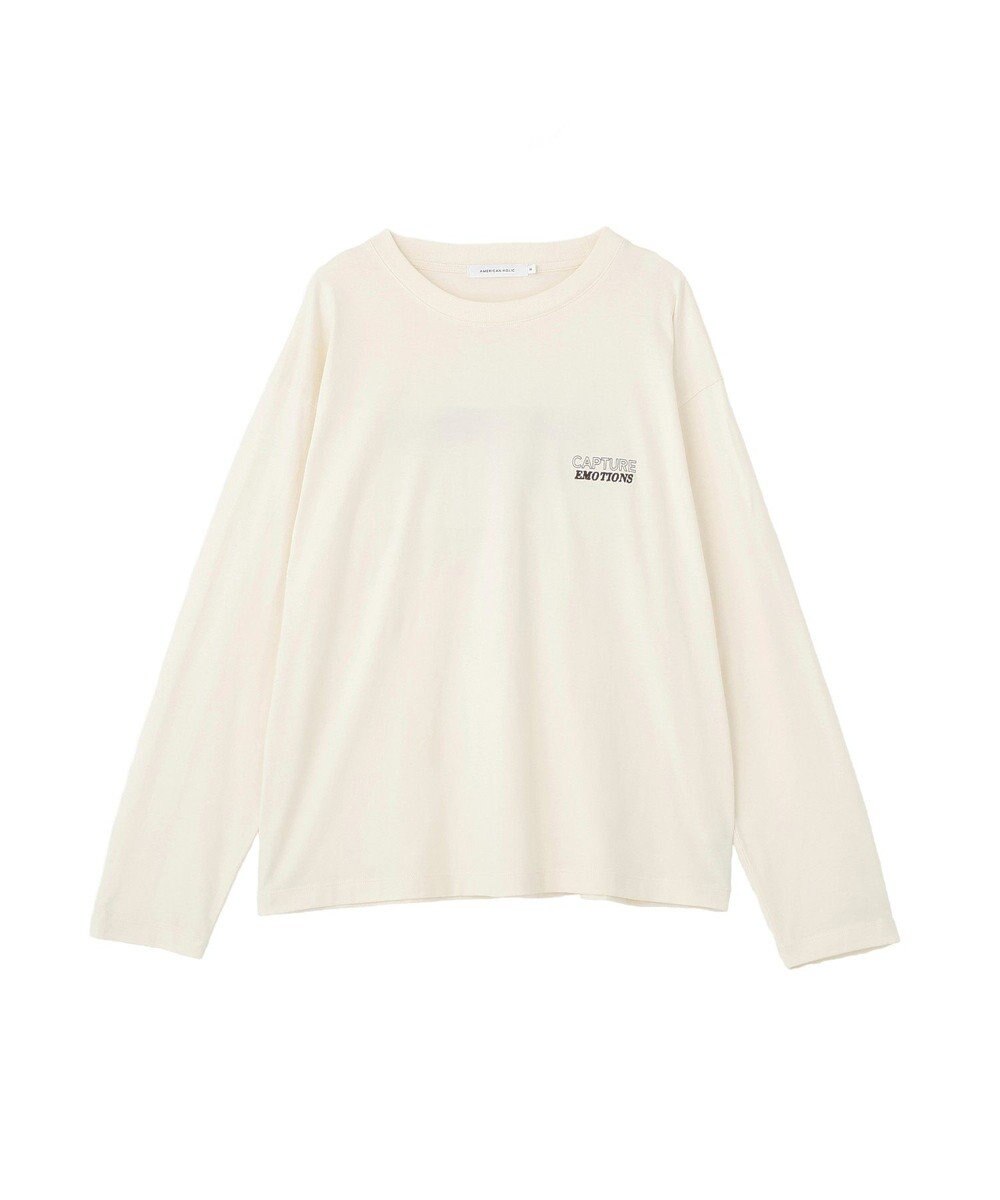 AMERICAN HOLIC NURTURING 刺繍ロゴロンT 