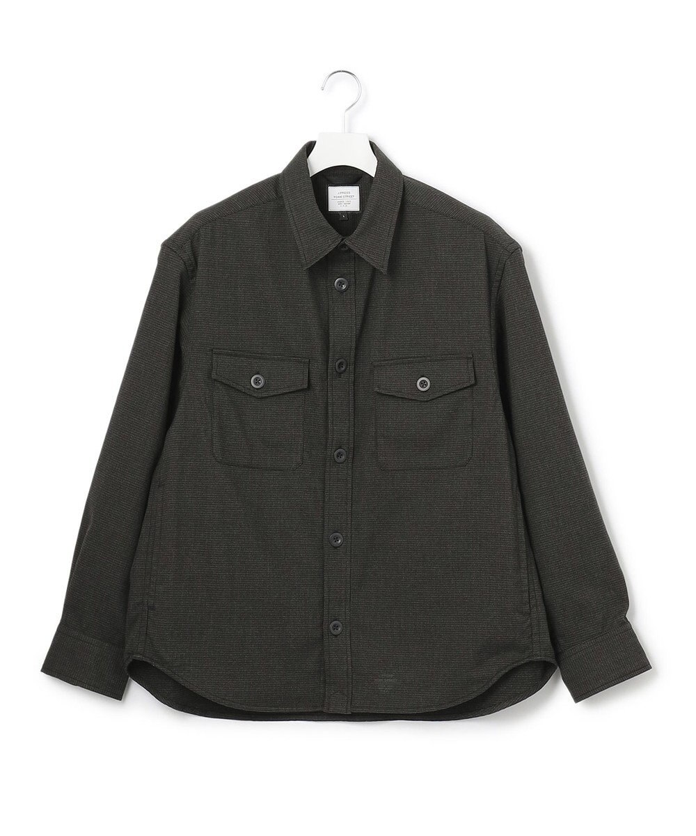 J.PRESS YORK STREET 【UNISEX】チェックストレッチCPOジャケット 