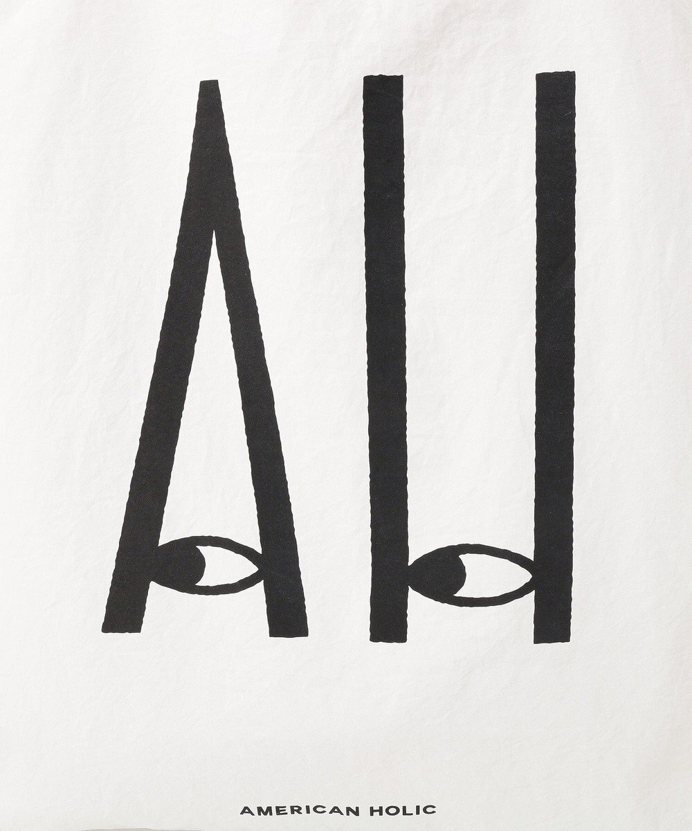 AMERICAN HOLIC カラーハンドルホリホリトートバッグ 