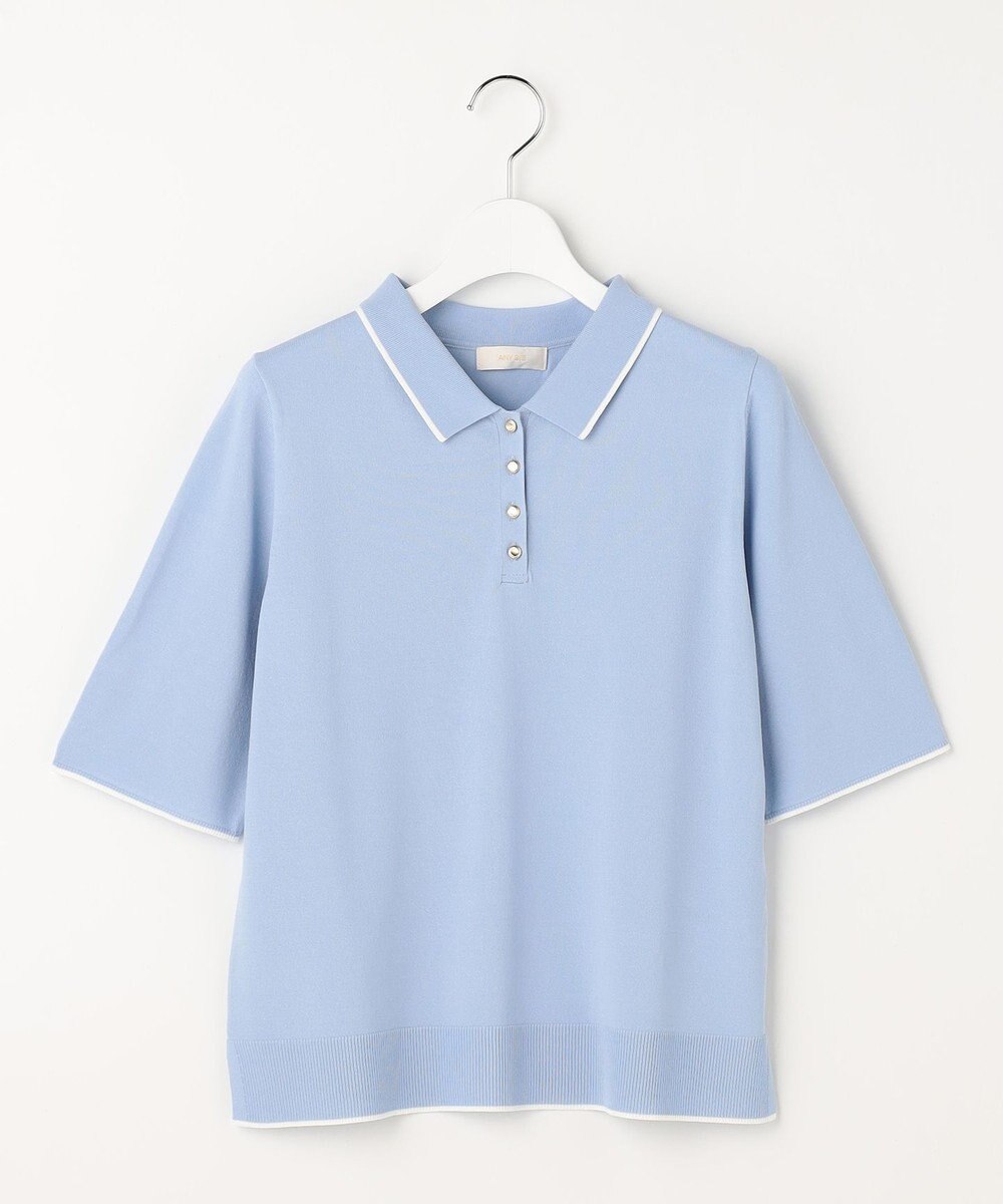 ANY SIS S 【アイスタッチ】ポロ ニット 