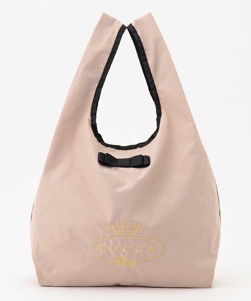 TOCCA 【WEB＆一部店舗限定】【折り畳み収納可能】POINT OF RIBBON ECOBAG エコバッグ 