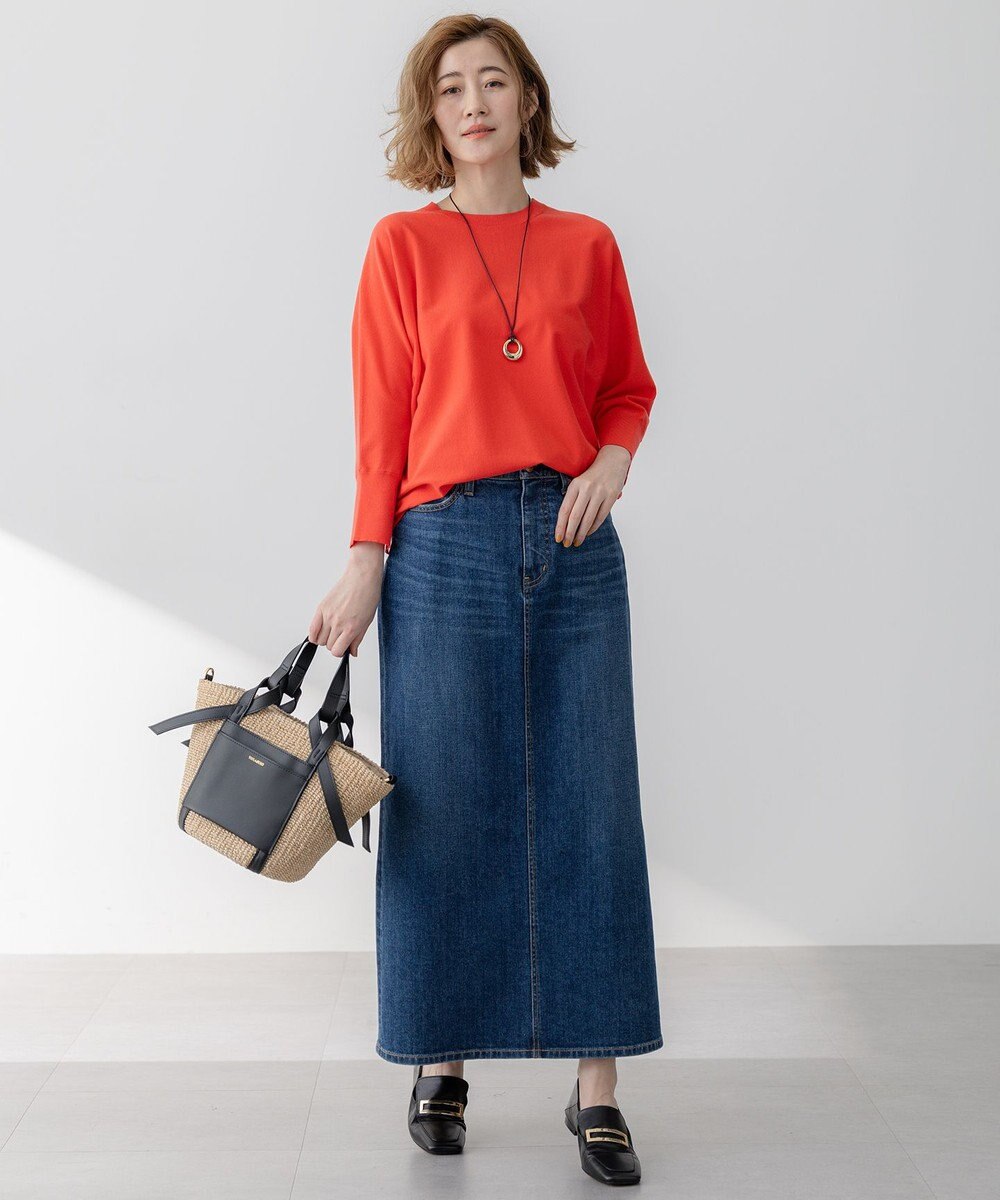 23区 【Oggi3月号掲載/新色追加/洗える】23区DENIM ストレッチ デニムスカート 