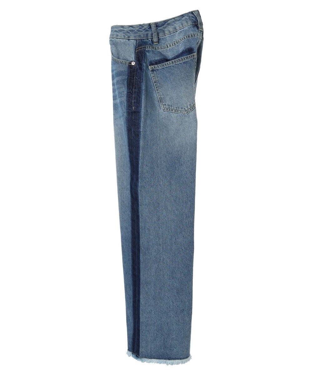 earth music&ecology サイドラインデニムパンツ 