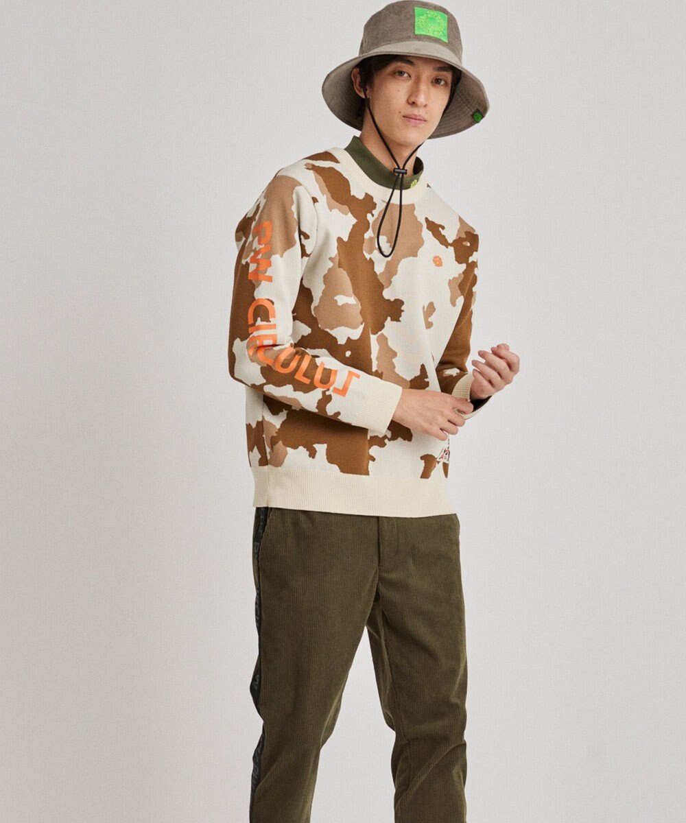 PW CIRCULUS 【MEN】ピント柄ニット 