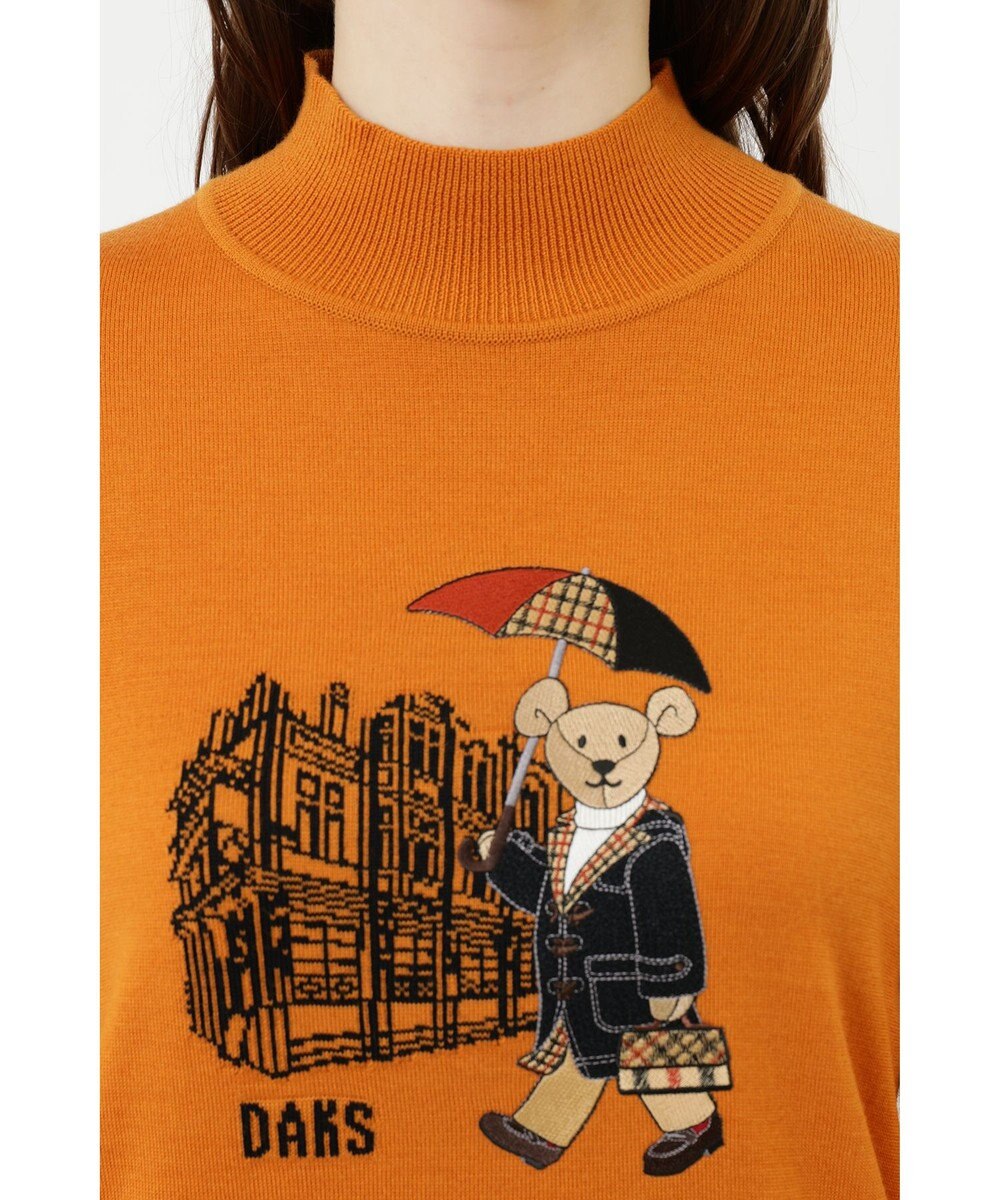 DAKS ダッフルコートベアハイネックニット 