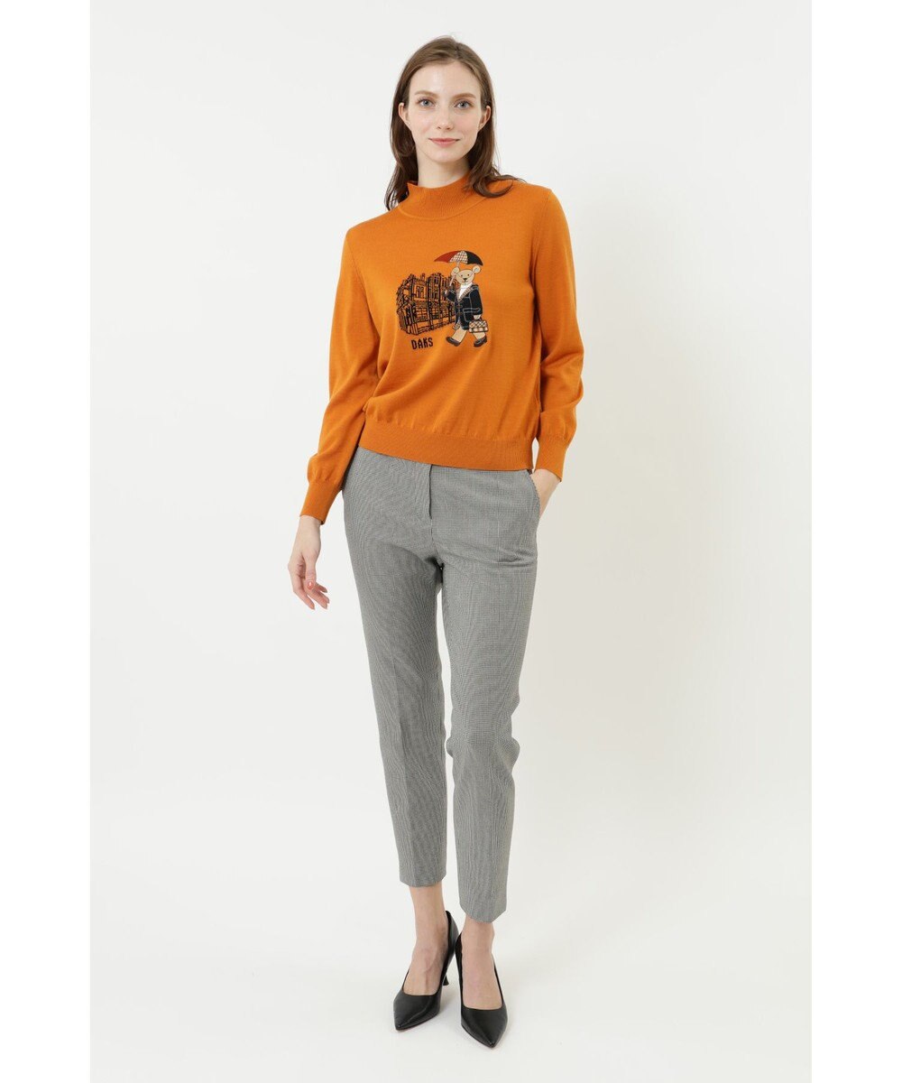 DAKS ダッフルコートベアハイネックニット 