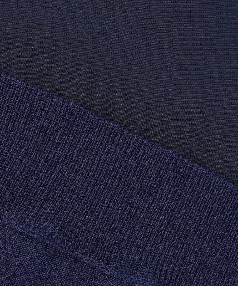 23区GOLF 【23Fondation/WOMEN】レイヤード風 コンビモックネック 