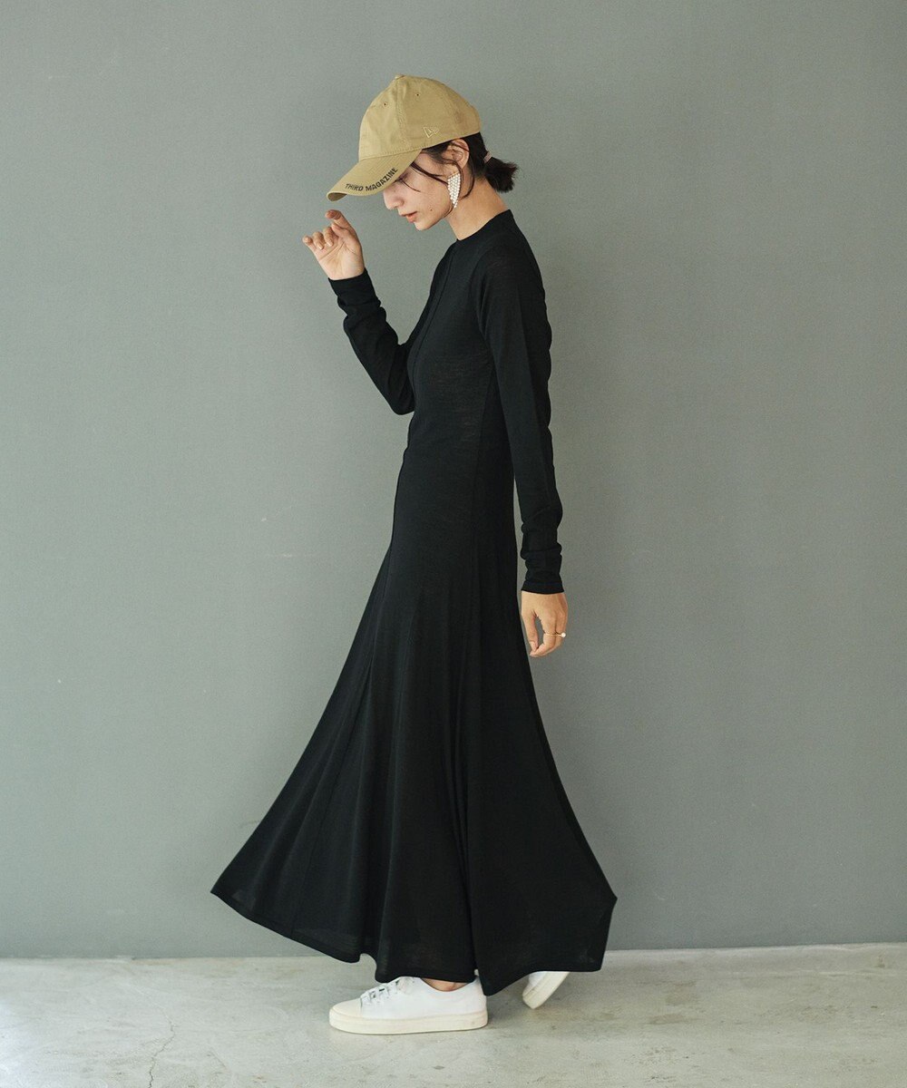 #Newans パーフェクトシルエットニットドレス 