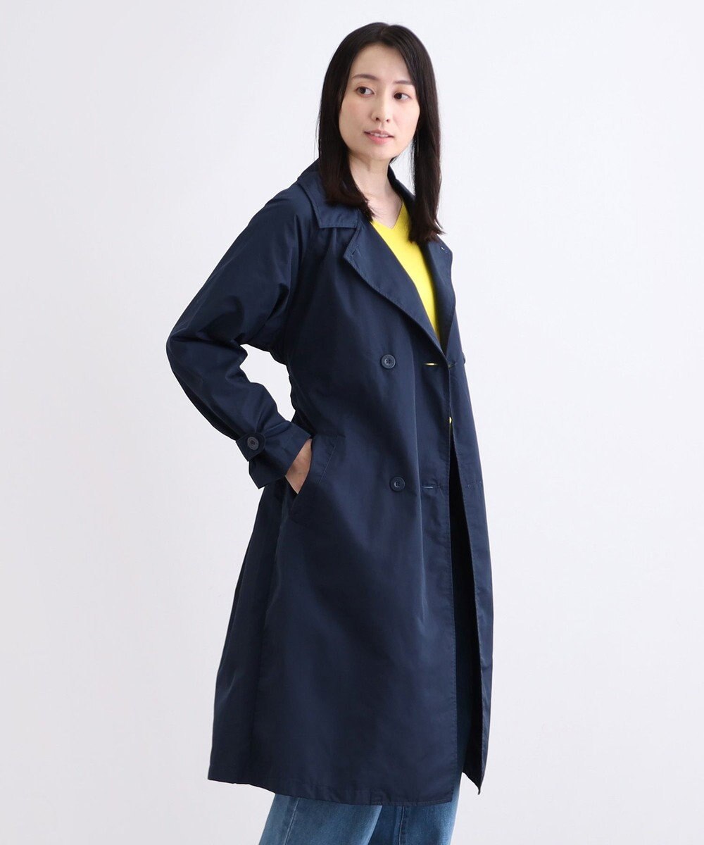 MOONBAT 【撥水】LIGNAGGIO ベルト付トレンチコート 